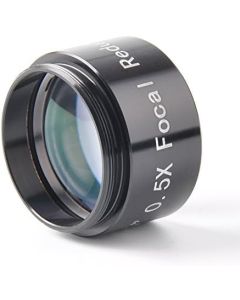 SOLOMARK Multi-Coated 1.25" 0.5X Focal Reducer for 1.25 Inch Telescope Eyepieces or Camera Nosepieces