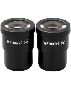 AmScope EP10X30 Pair of Super Widefield 10X Microscope Eyepieces (30mm)