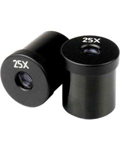 AmScope EP25X23 Pair of 25X Microscope Eyepieces (23mm)
