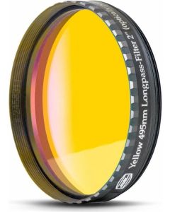 Baader Planetarium Yellow 495nm Long-Pass Filter, 2" Eyepiece