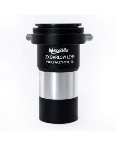 MEOPTEX 1.25" 2X Barlow Lens-2 Elements,w/M42 & Filter Thread,FMC