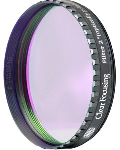 Baader Planetarium 50.8 mm Clear Glass Filter for Focussing - Black Frame