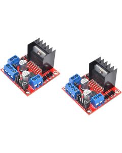 L298N Dual H Bridge PWM Stepper Motor Drive Controller Board Module (Pack of 2)